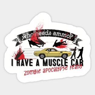 Who needs ammo? Sticker